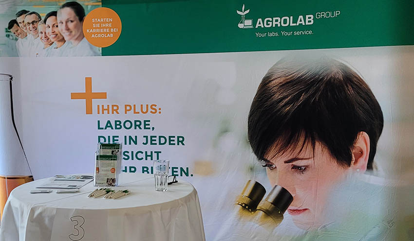 Messestand der AGROLAB